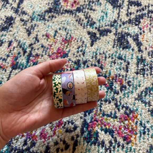 ban.do Patterned Washi Tape Bundle – Set of 4 - Picture 1 of 2
